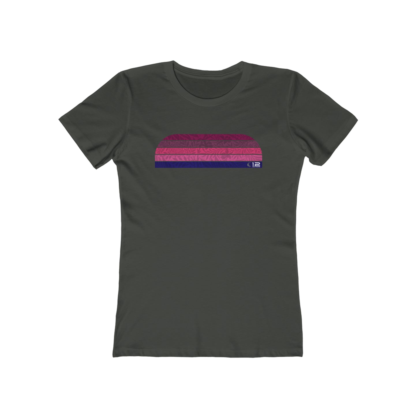 Women's The Boyfriend Tee - SUNSET LILAC WINE - 12 SECONDS APPAREL