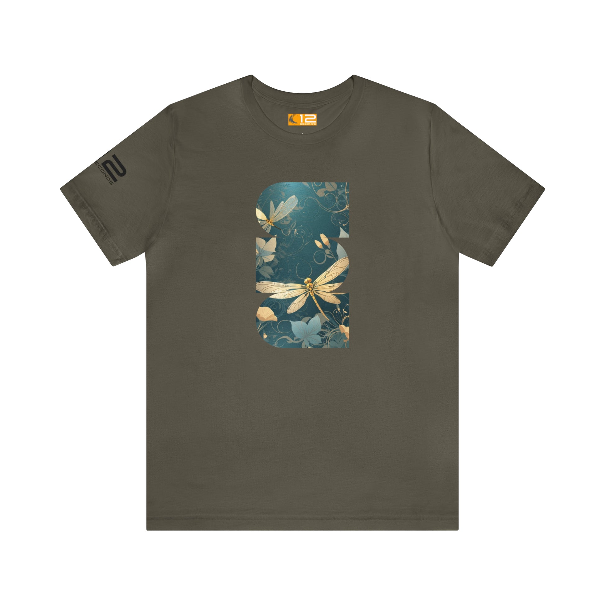 Jersey Short Sleeve Tee - DRAGONFLY UTOPIA - 12 SECONDS APPAREL