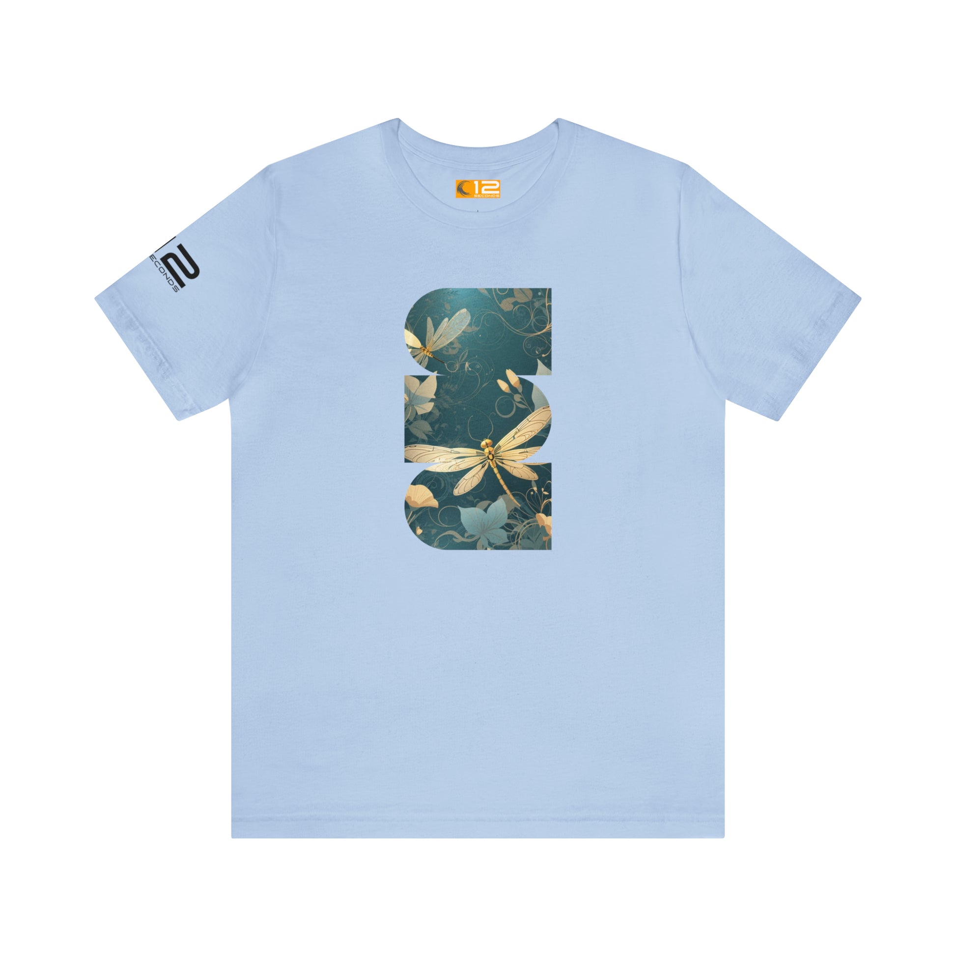 Jersey Short Sleeve Tee - DRAGONFLY UTOPIA - 12 SECONDS APPAREL