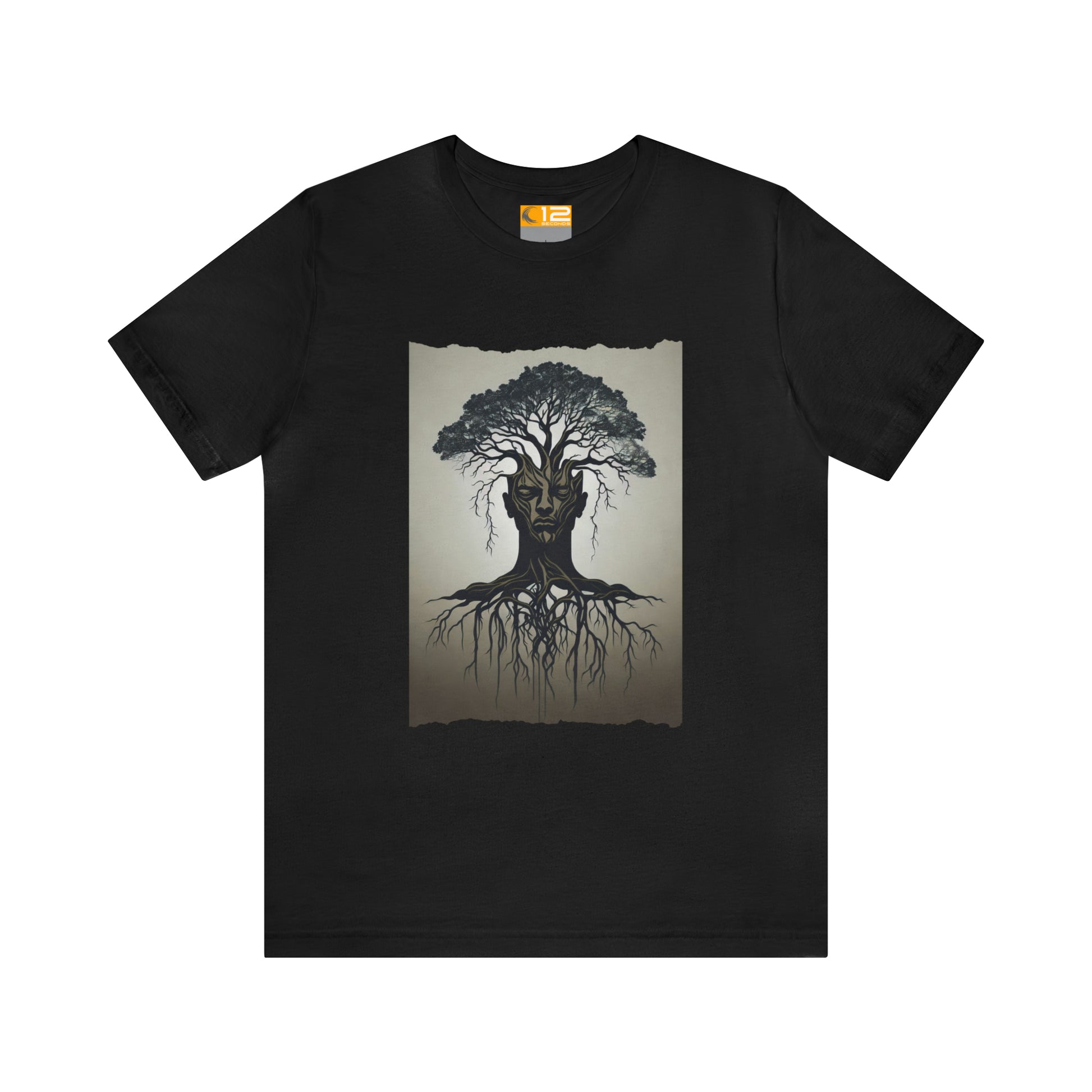 Unisex Jersey Short Sleeve Tee - ROOTED MIND - 12 SECONDS APPAREL