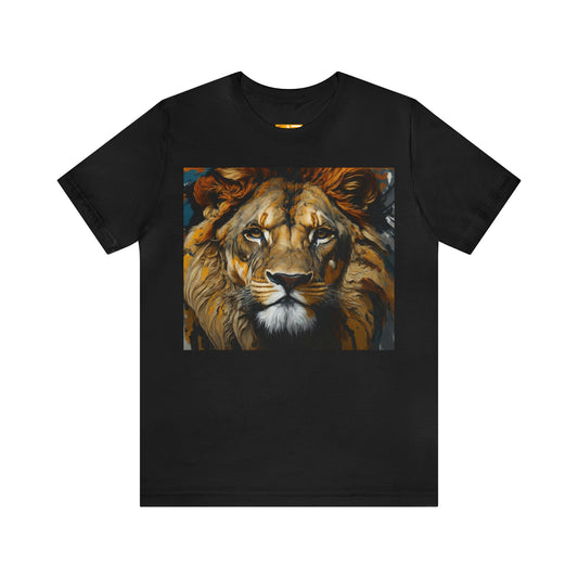 Jersey Cotton Tee - ABSTRACT LION - 12 SECONDS APPAREL