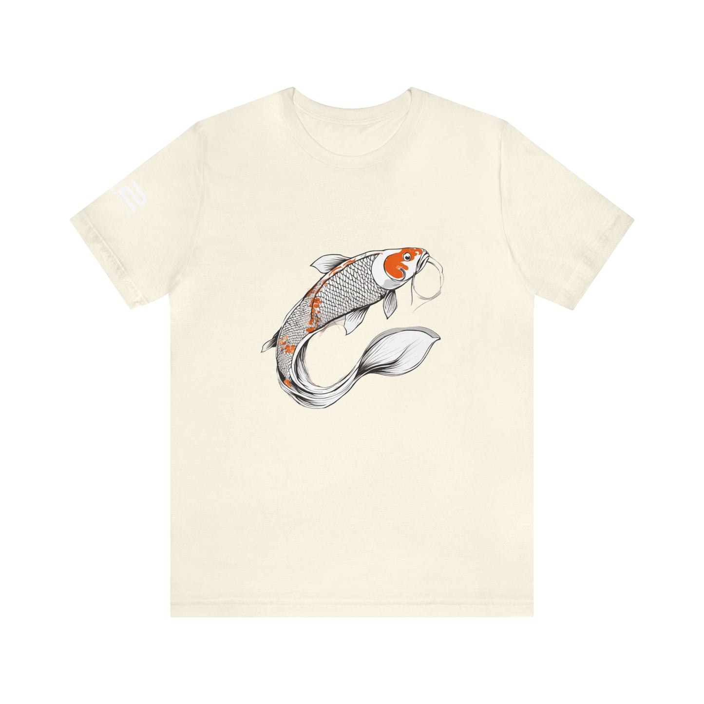 Unisex Jersey Short Sleeve Tee - KOI - 12 SECONDS APPAREL