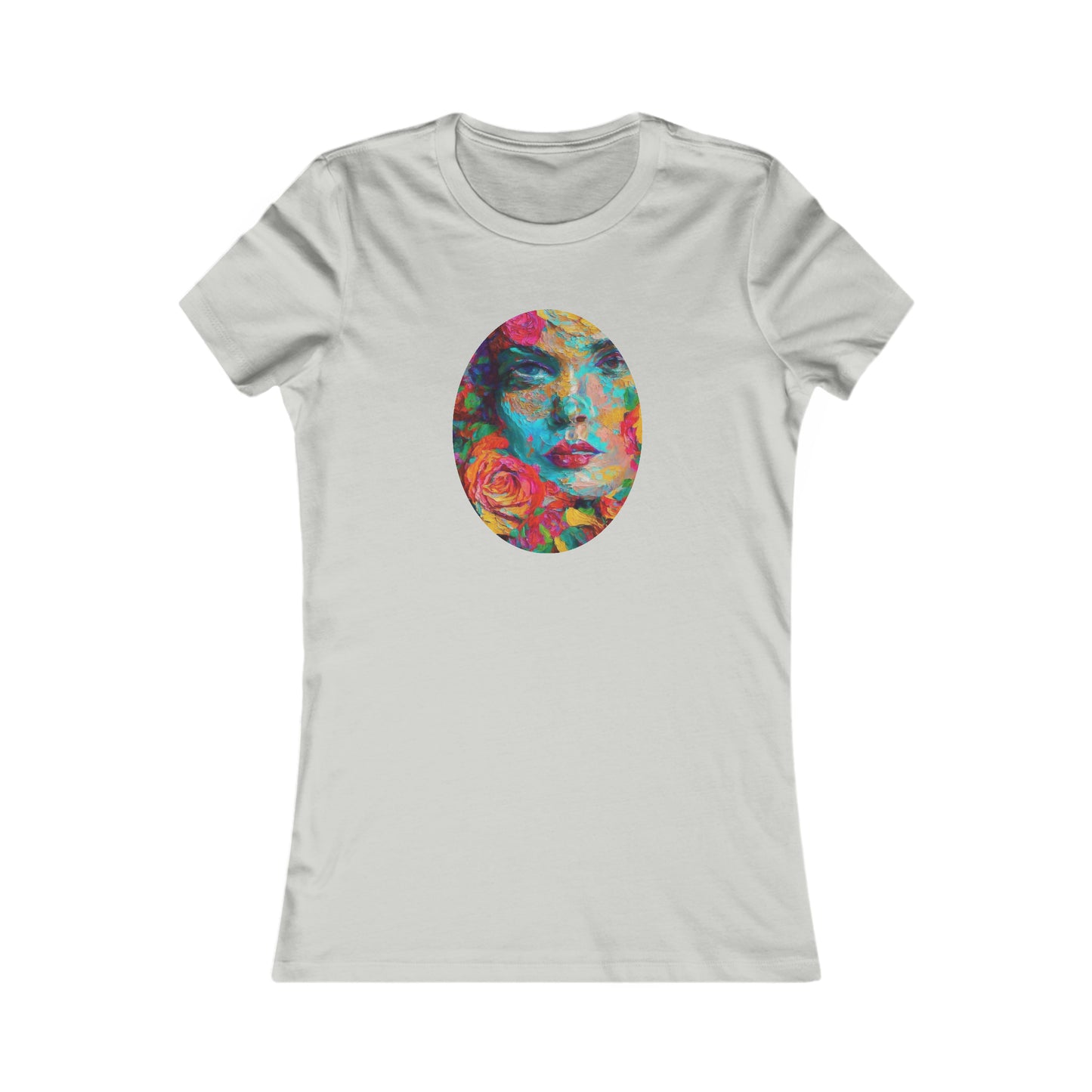 Women's Favorite Tee - ROSE PORTRAIT - 12 SECONDS APPAREL