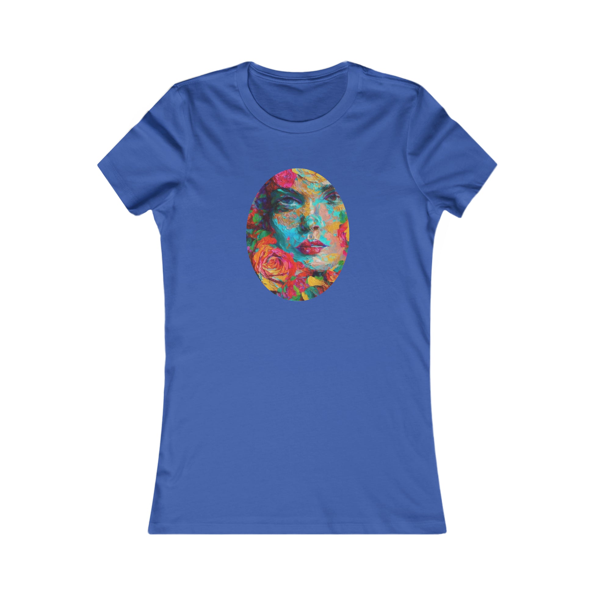 Women's Favorite Tee - ROSE PORTRAIT - 12 SECONDS APPAREL