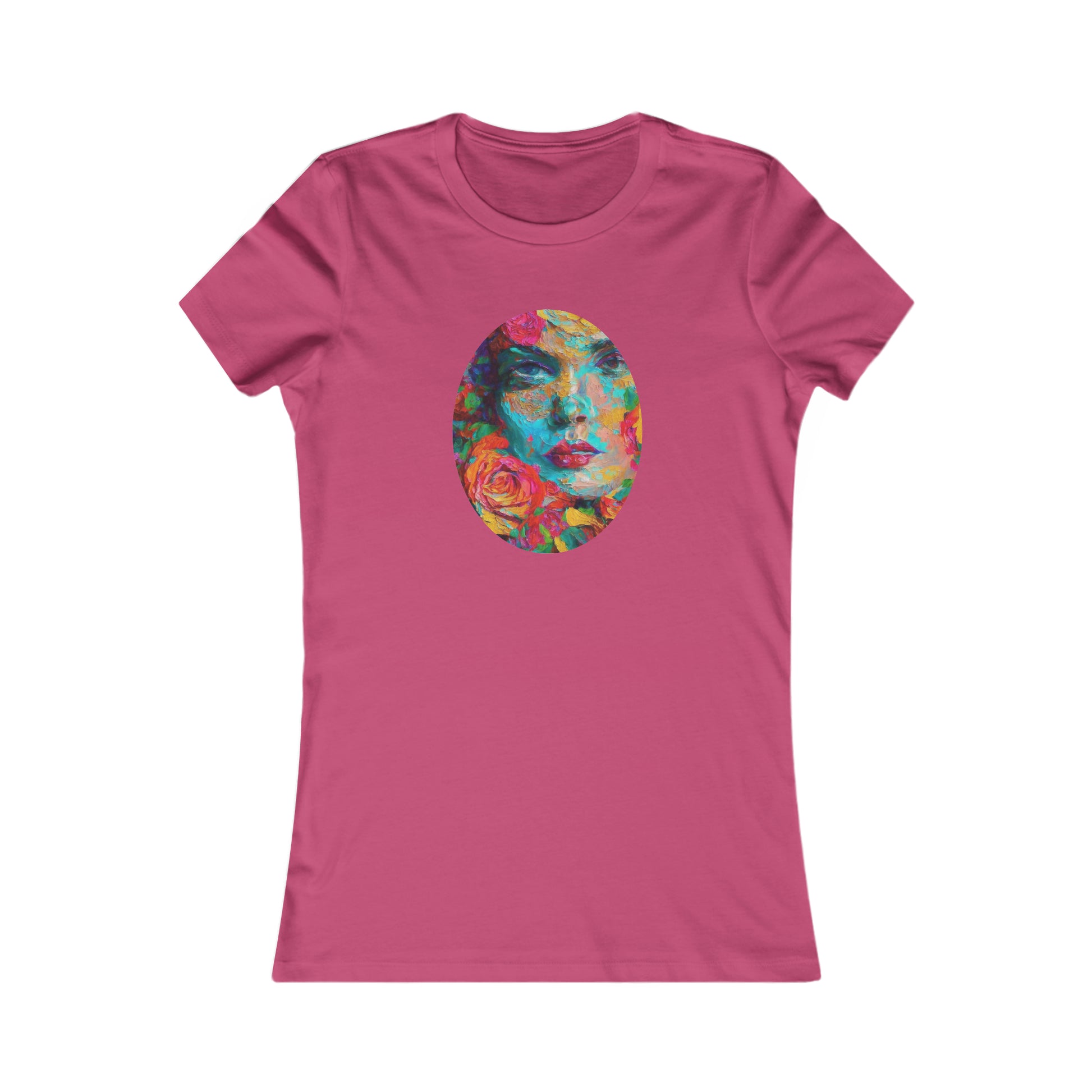 Women's Favorite Tee - ROSE PORTRAIT - 12 SECONDS APPAREL