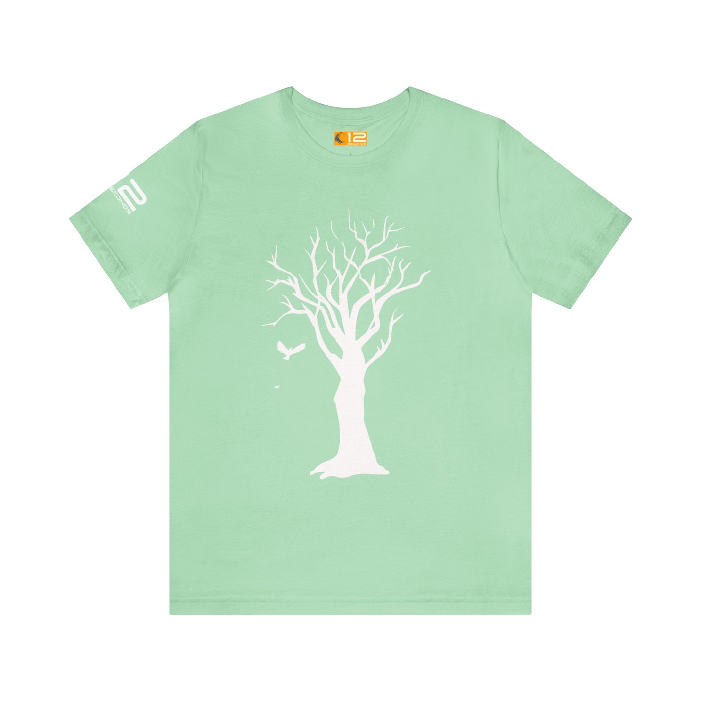 Unisex Jersey Short Sleeve Tee - TREE SILHOUETTE - 12 SECONDS APPAREL