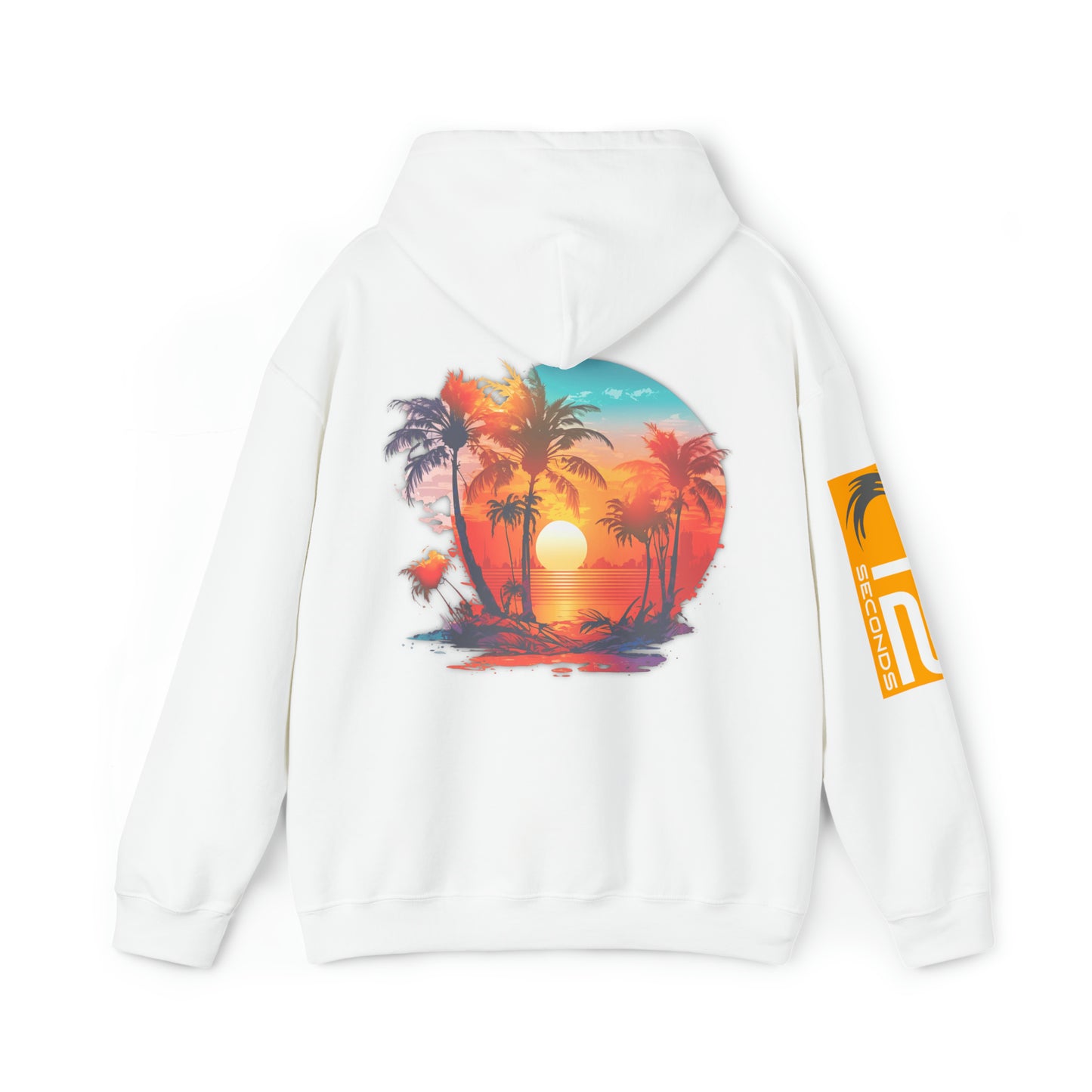 Unisex Heavy Blend™ Hooded Sweatshirt - SUNSET - 12 SECONDS APPAREL