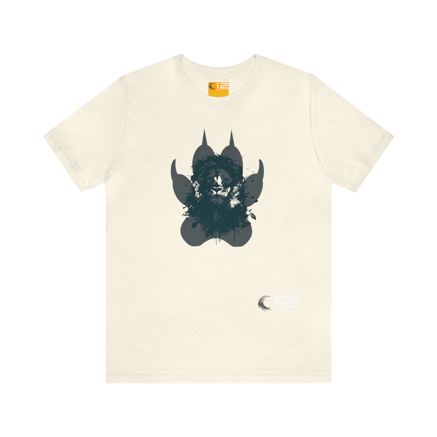 Jersey Short Sleeve Tee - LION PAW - 12 SECONDS APPAREL