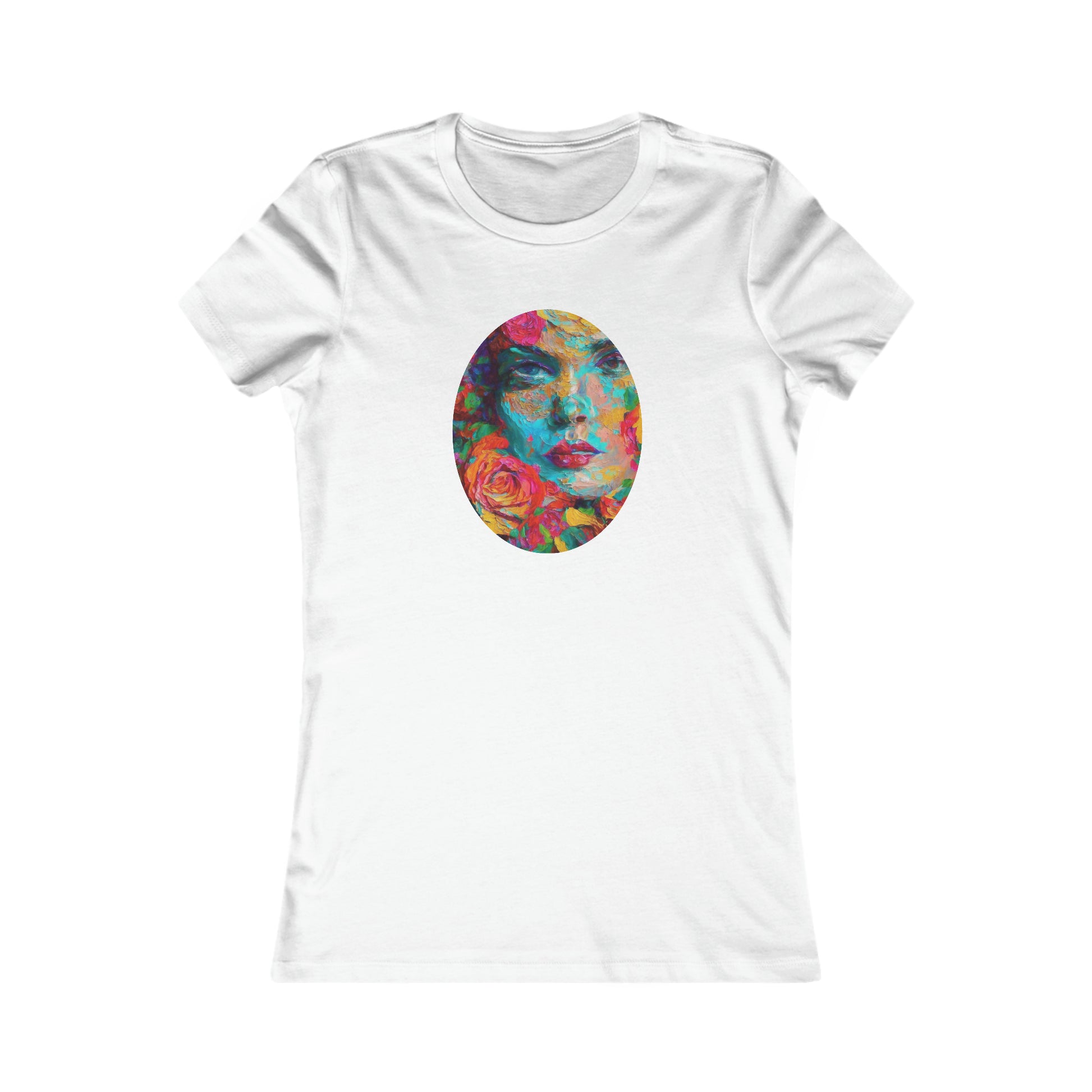 Women's Favorite Tee - ROSE PORTRAIT - 12 SECONDS APPAREL